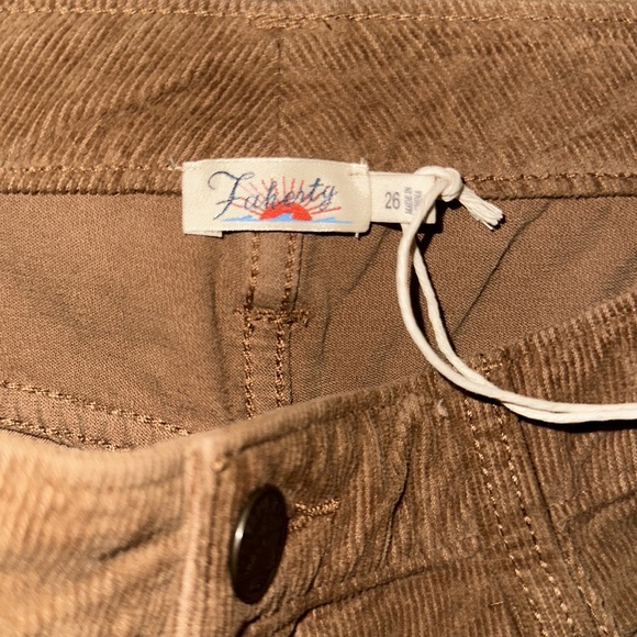 Stretch cord straight Legg pant. Faherty brand - Picture 4 of 7